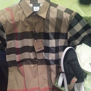 Mens Burberry shirt